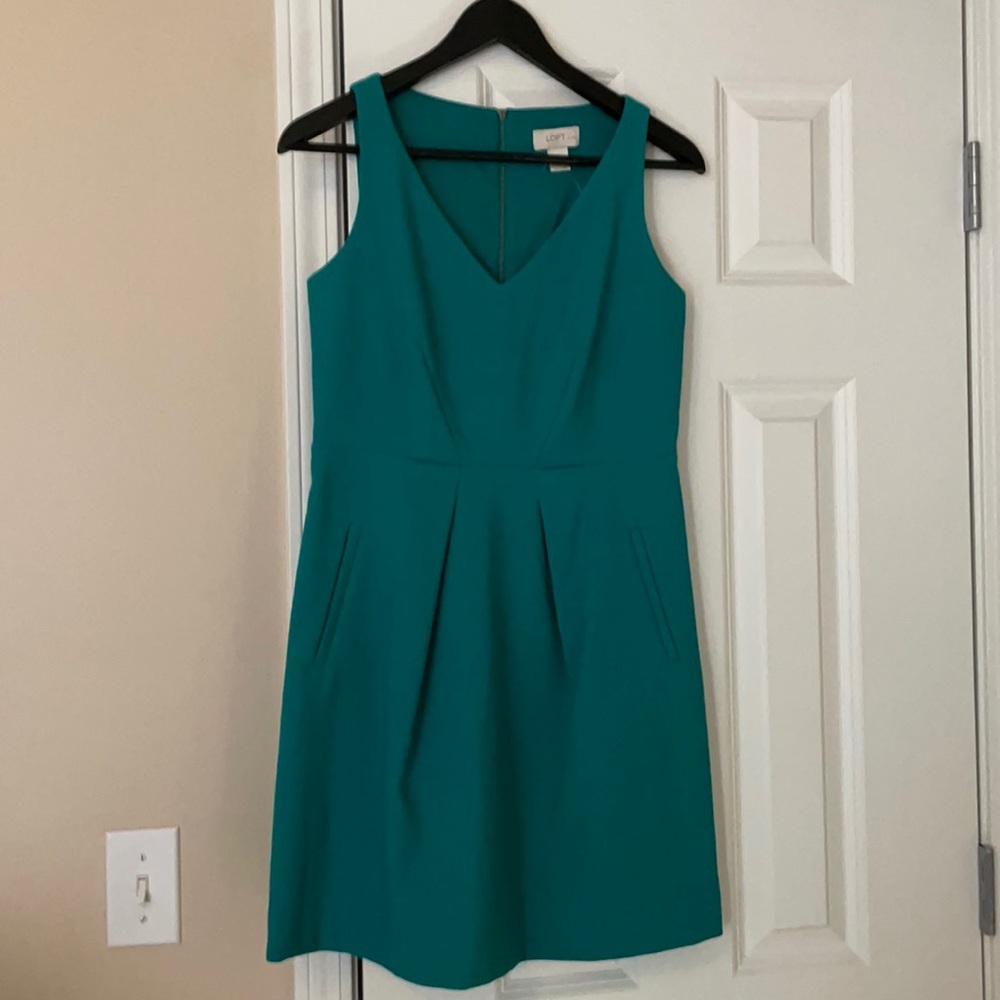 Teal Loft Dress